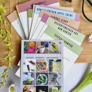 Wild herb recipe card sets Rezeptkarten-Set 2