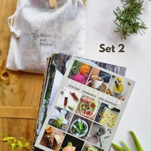 Wild herb recipe card sets image 10