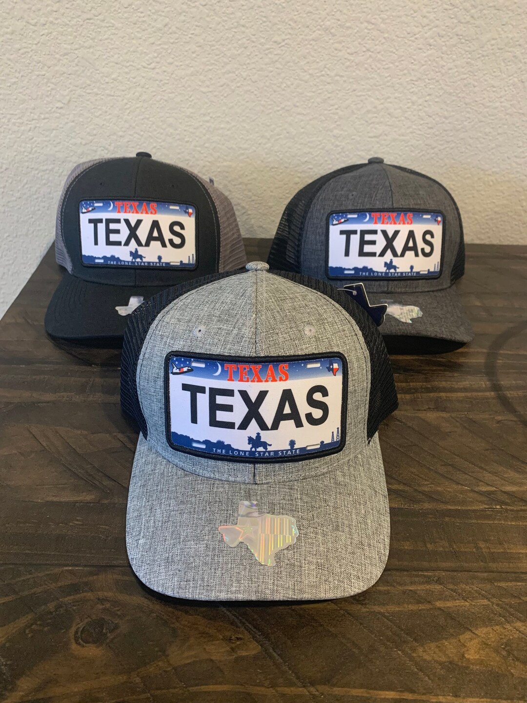 Texas Hat Texas License Plate Trucker Hat Texas Trucker - Etsy