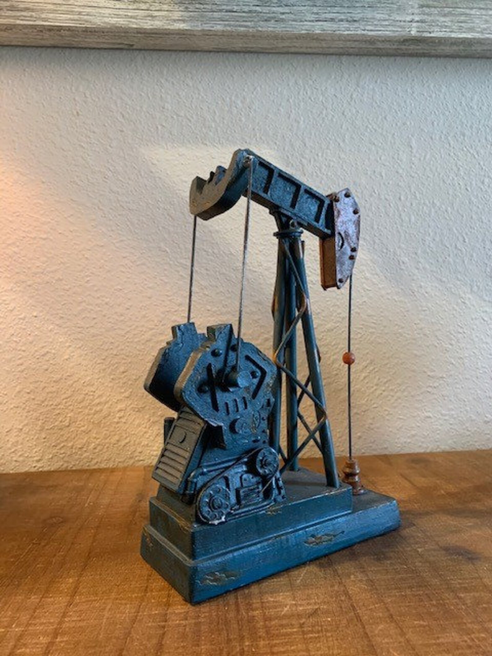 Oil and Gas Decor Oil Gas Oil Decor Oil Rig Derrick Rig Etsy