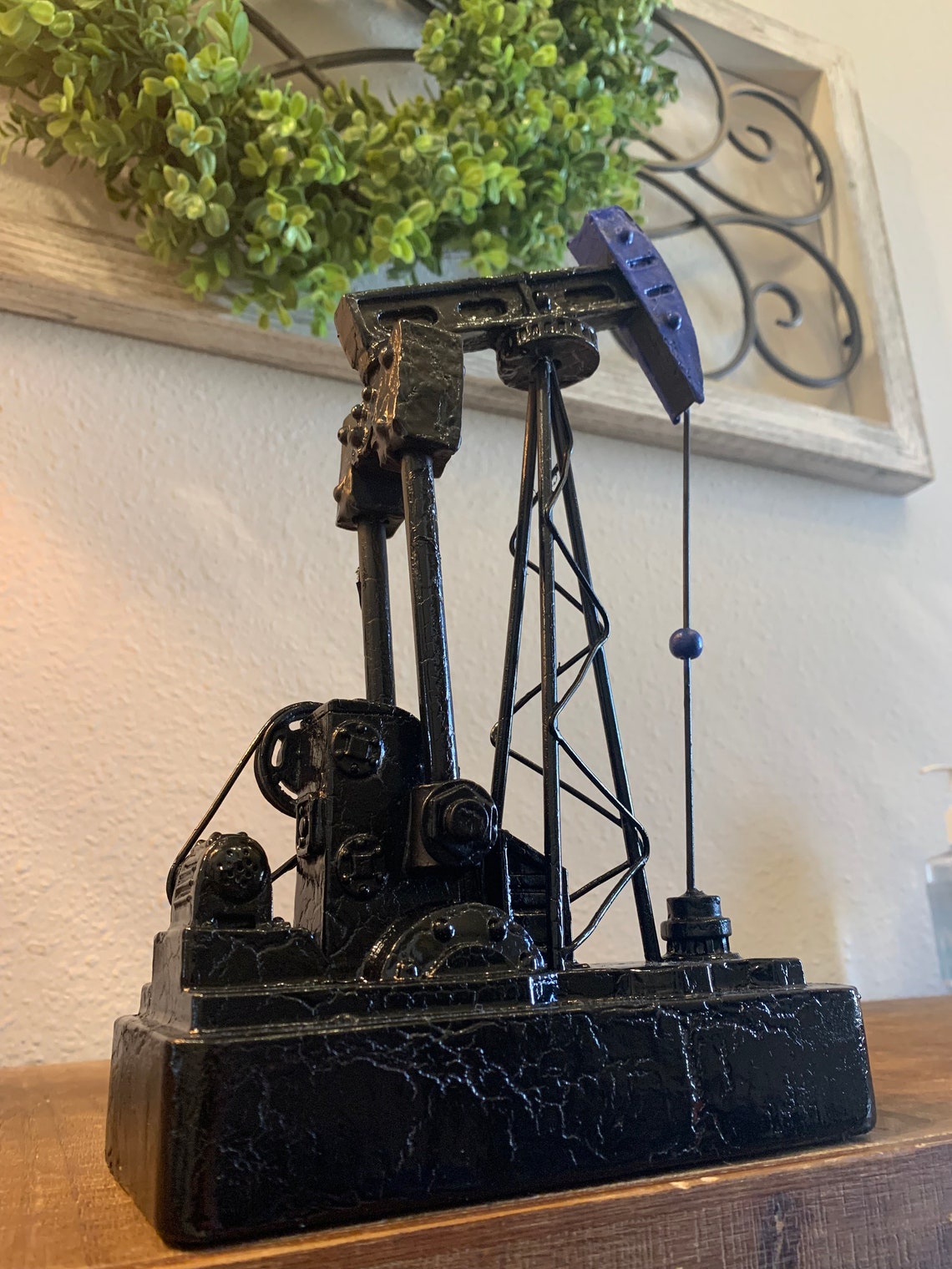 Oilfield Oil and Gas Decor Oil Rig Pumpjack Oil Rig Etsy