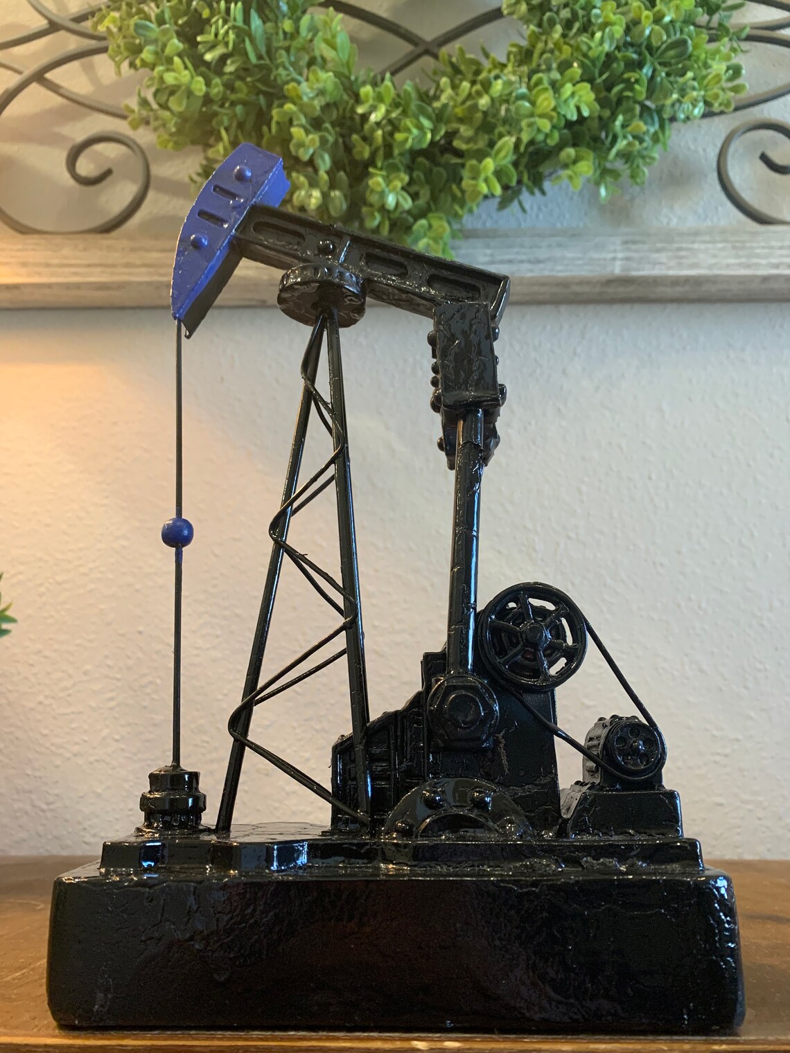 Oilfield Oil and Gas Decor Oil Rig Pumpjack Oil Rig Etsy