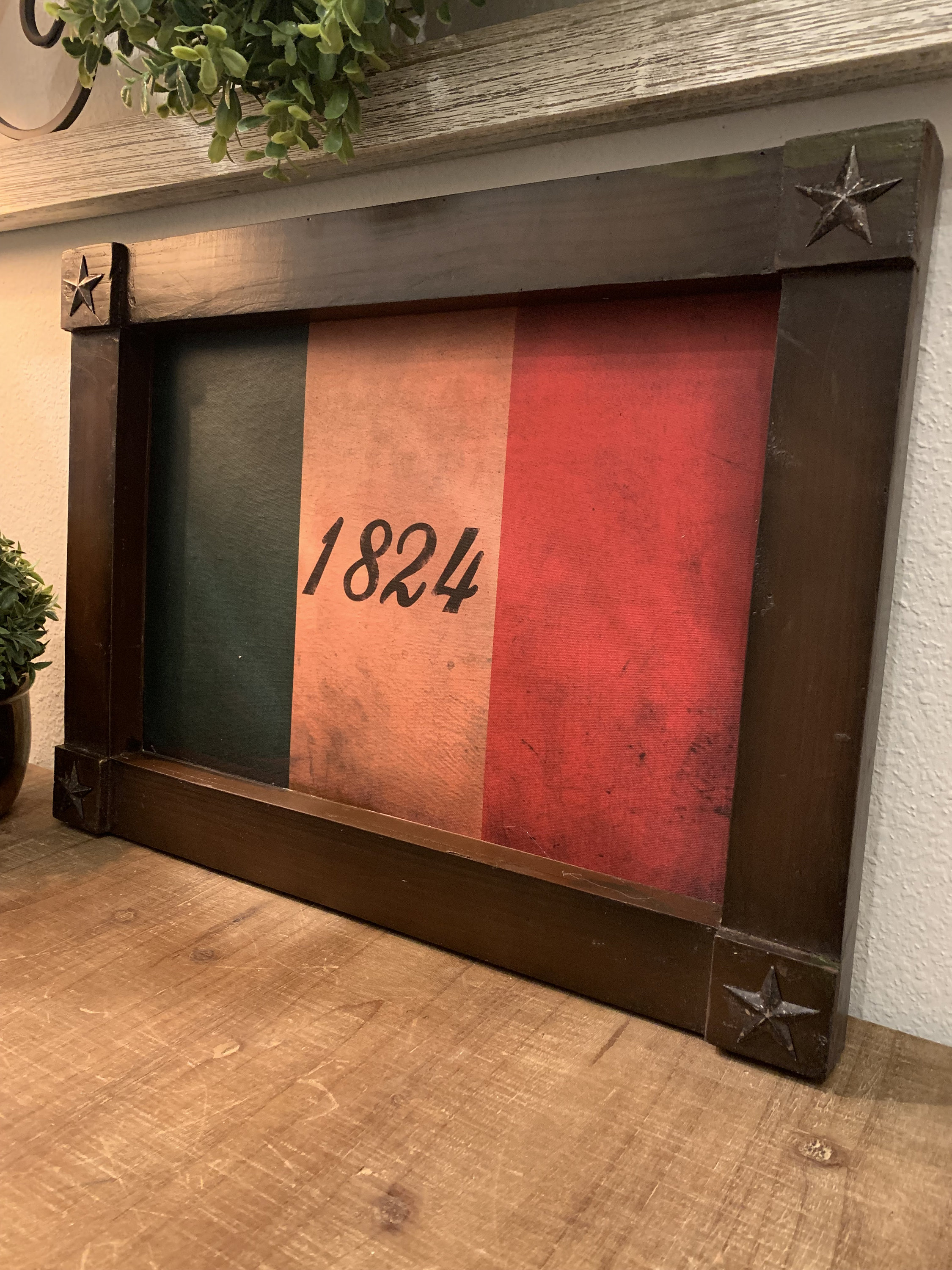 Texas Alamo Flag Battle Flag Alamo Flag 1824 Flag 1824 Etsy