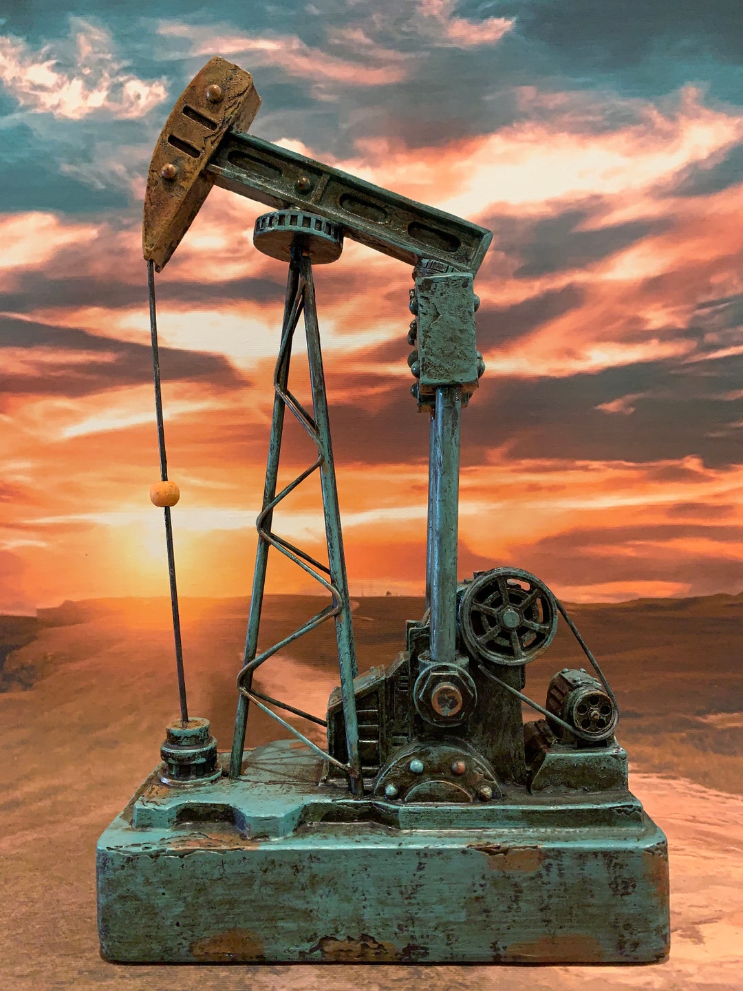 Oil and Gas Decor, Oil, Gas, Oil Decor, Oil Rig, Derrick Rig, Pumpjack, Oil and Gas Signs