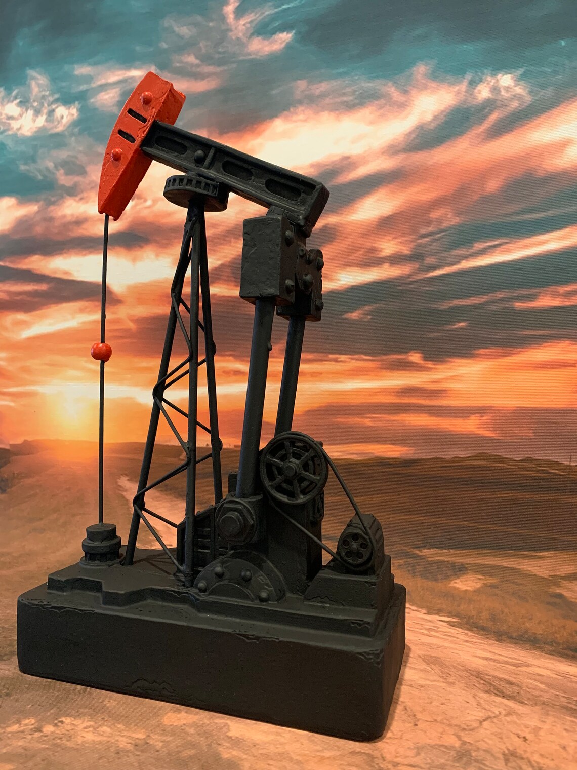 Oil Man Landman Oil and Gas Decor Oil Life Oil Rig Etsy