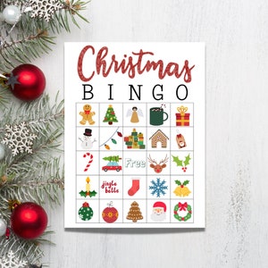 Christmas Bingo | Christmas Party Game |