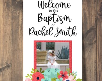 LDS Baptism Program | Editable Template | Church of Jesus Christ of Latter Day Saints | Rainbow