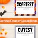 Printable Costume Contest Awards | Halloween Party | Trunk or Treat ...