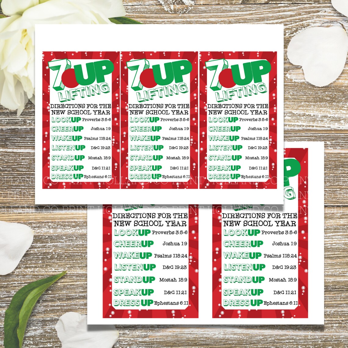 7 UP Back to School Printable Welcome Back 7 Up-lifting - Etsy
