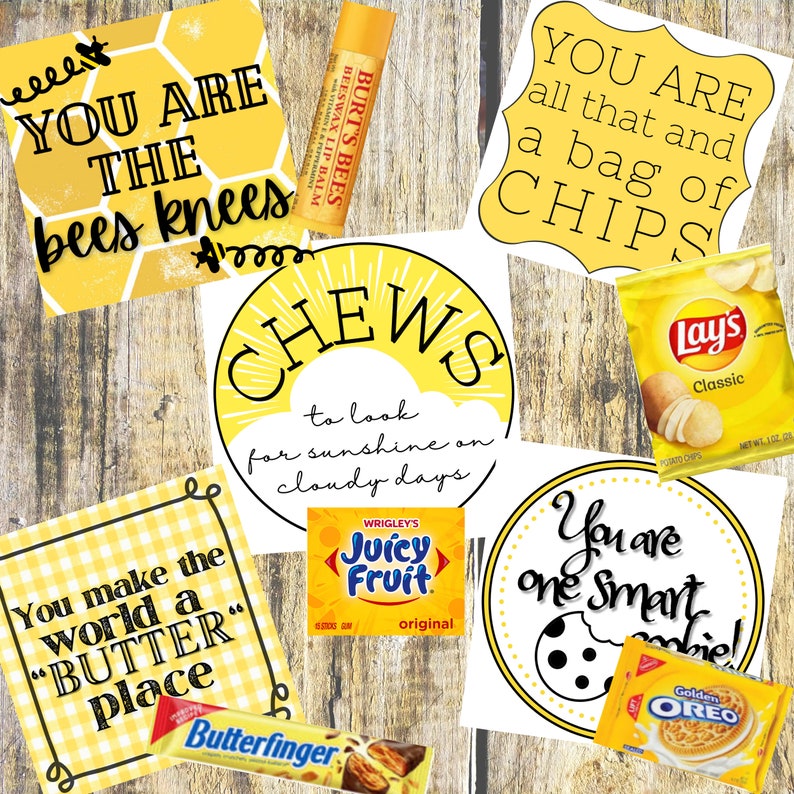 Sunshine Box Printable Digital Download Cheer Up Care Package image 3