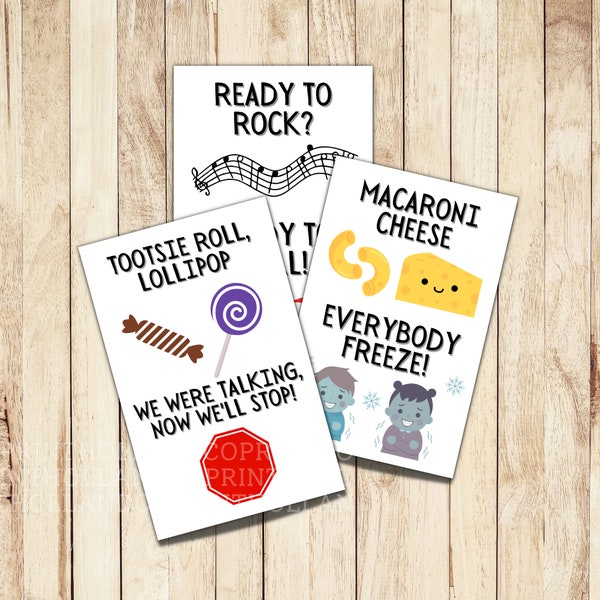 Classroom Calls Printable | Class Management | Attention Getters | Call and Response | Student Echoes | Teacher Calls | Printable
