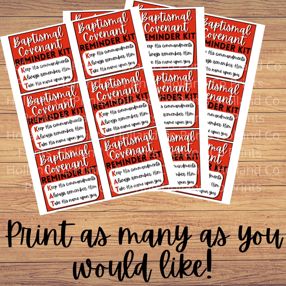 Kit Kat Baptism Free Printable