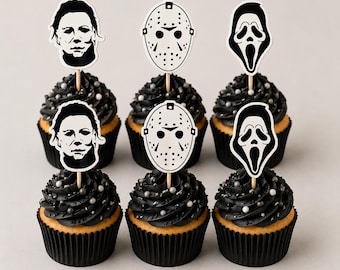 Halloween Cupcake Toppers