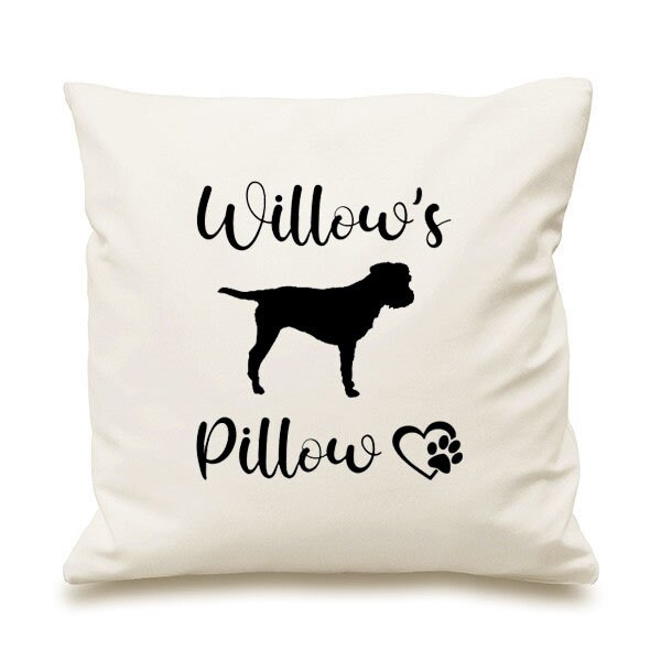 Personalised Dog Cushion Cover Dog Pillow Custom Dog Etsy Singapore