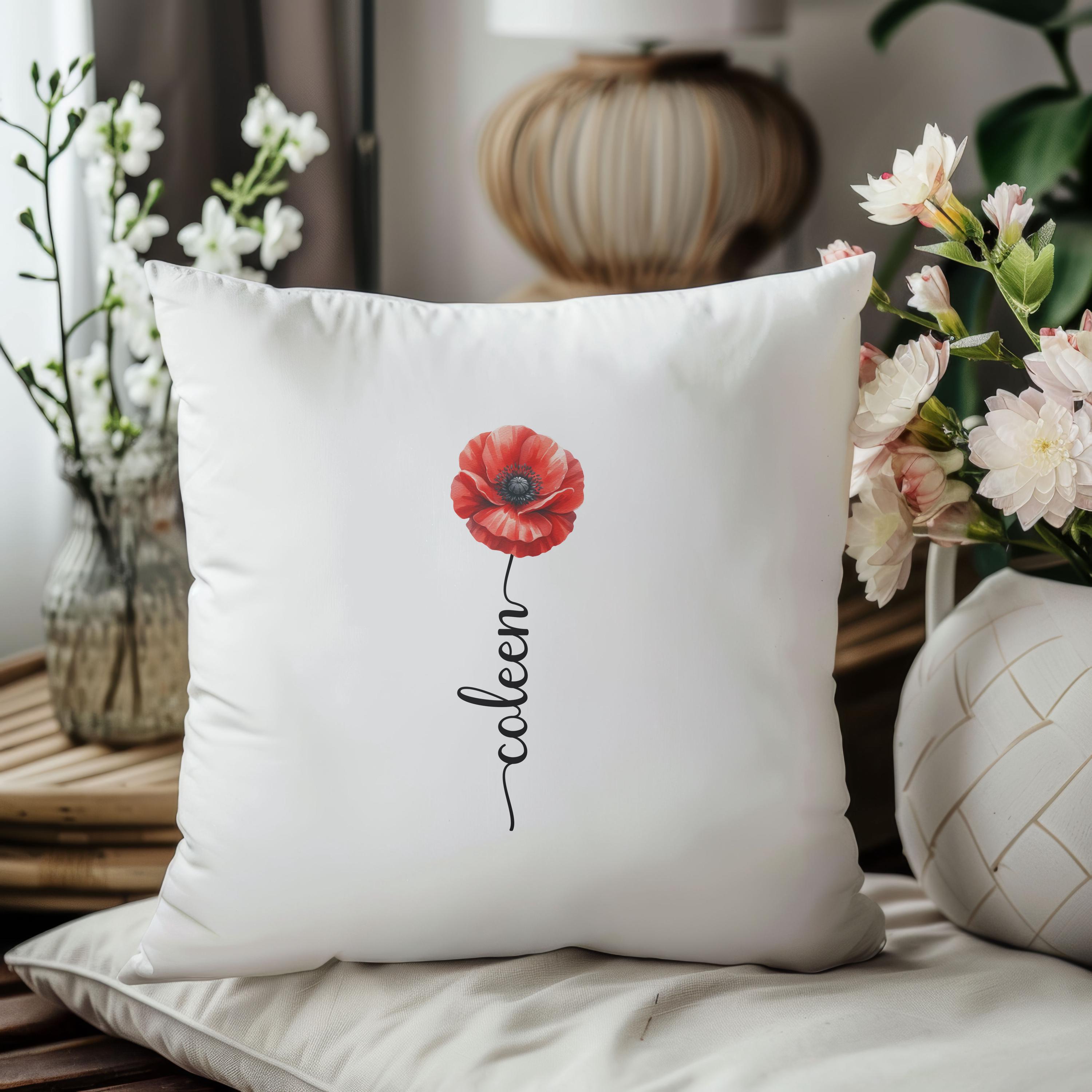 Housse Coussin Rouge | Coussin de Décoration