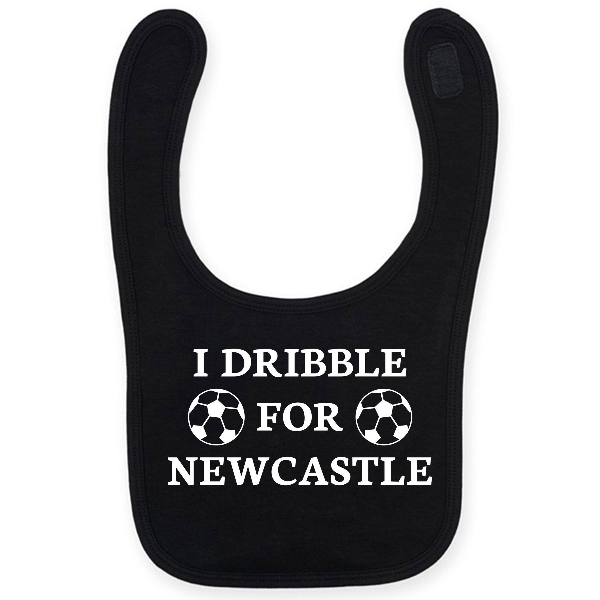Newcastle Utd Baby Gift I dribble for Newcastle bib football Etsy