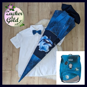 Sachet à sucre en tissu de 85 cm assorti au Scout Polar Blue