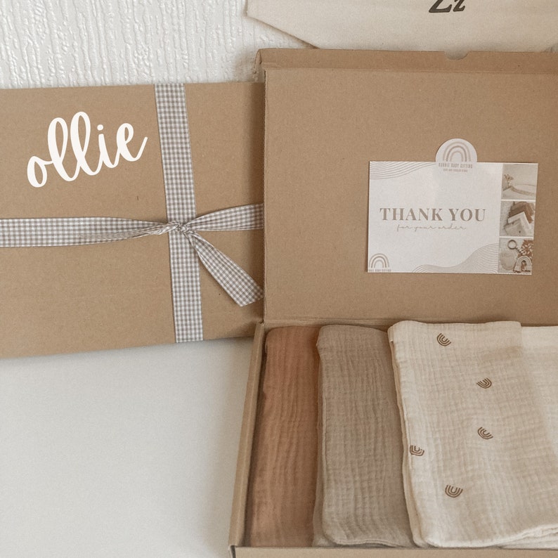Muslin squares, Muslin washcloths, Reusable wipes, Baby shower gift, Baby washcloth, neutral baby, newborn gift, gift for baby, cloth nappy bild 10