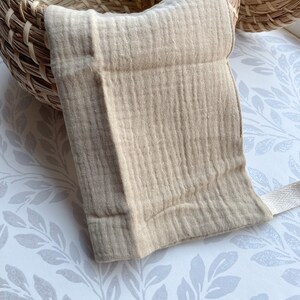 Muslin squares, Muslin washcloths, Reusable wipes, Baby shower gift, Baby washcloth, neutral baby, newborn gift, gift for baby, cloth nappy bild 3