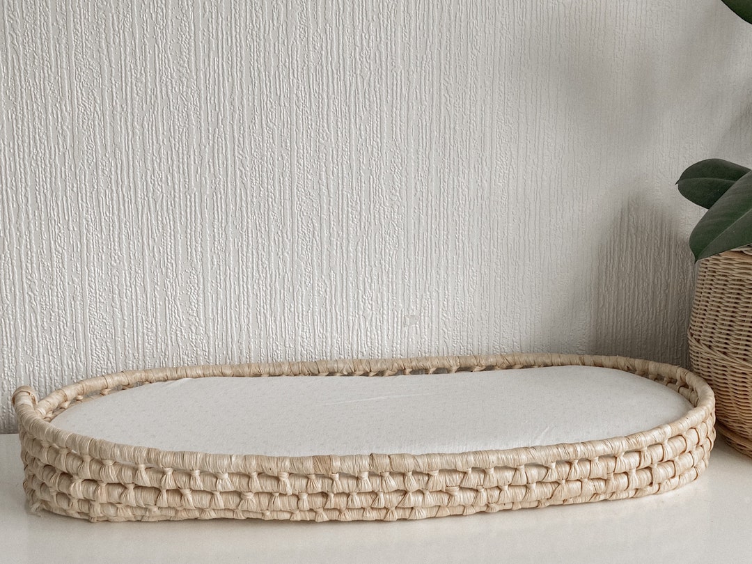 Changing Basket Baby Changing Basket Wicker Changing Basket Etsy UK
