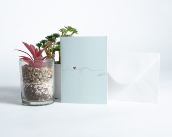 Anniversary Card |Wedding Card | Mothers Love |Mothers Day Card| Grandma love |Son Mom Love | I love you | Valentines Day | love you Grandpa