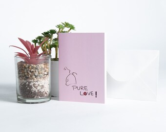 Pure Love | Mothers Love | Mothers Day | Daughter Mom Love | Son Mom Love | Happy Mother's Day card | best mom ever | card for Mom