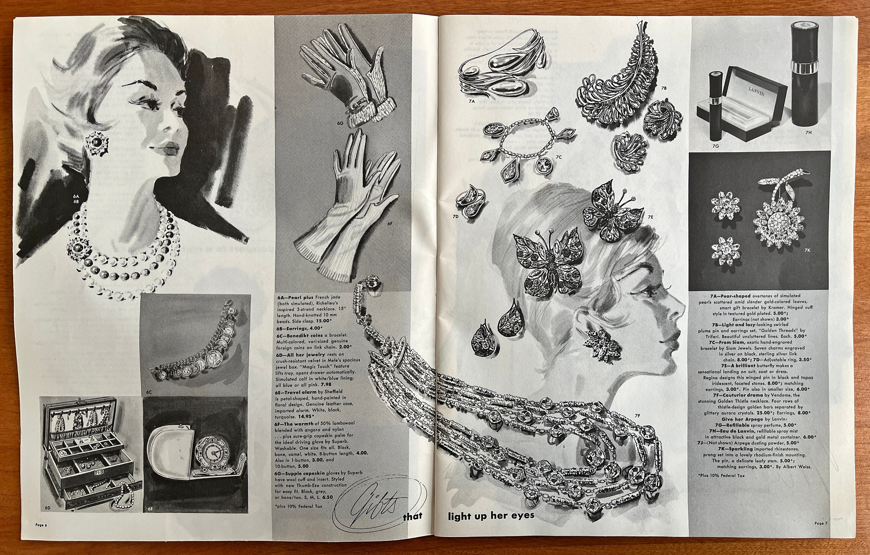 Vintage 1961 Sibley's Department Store Christmas Catalog Etsy