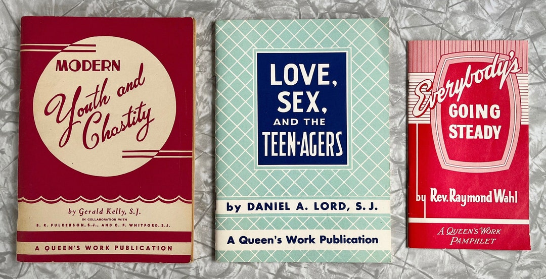 3 Vintage Sex Education Books By Catholic Publisher Etsy 
