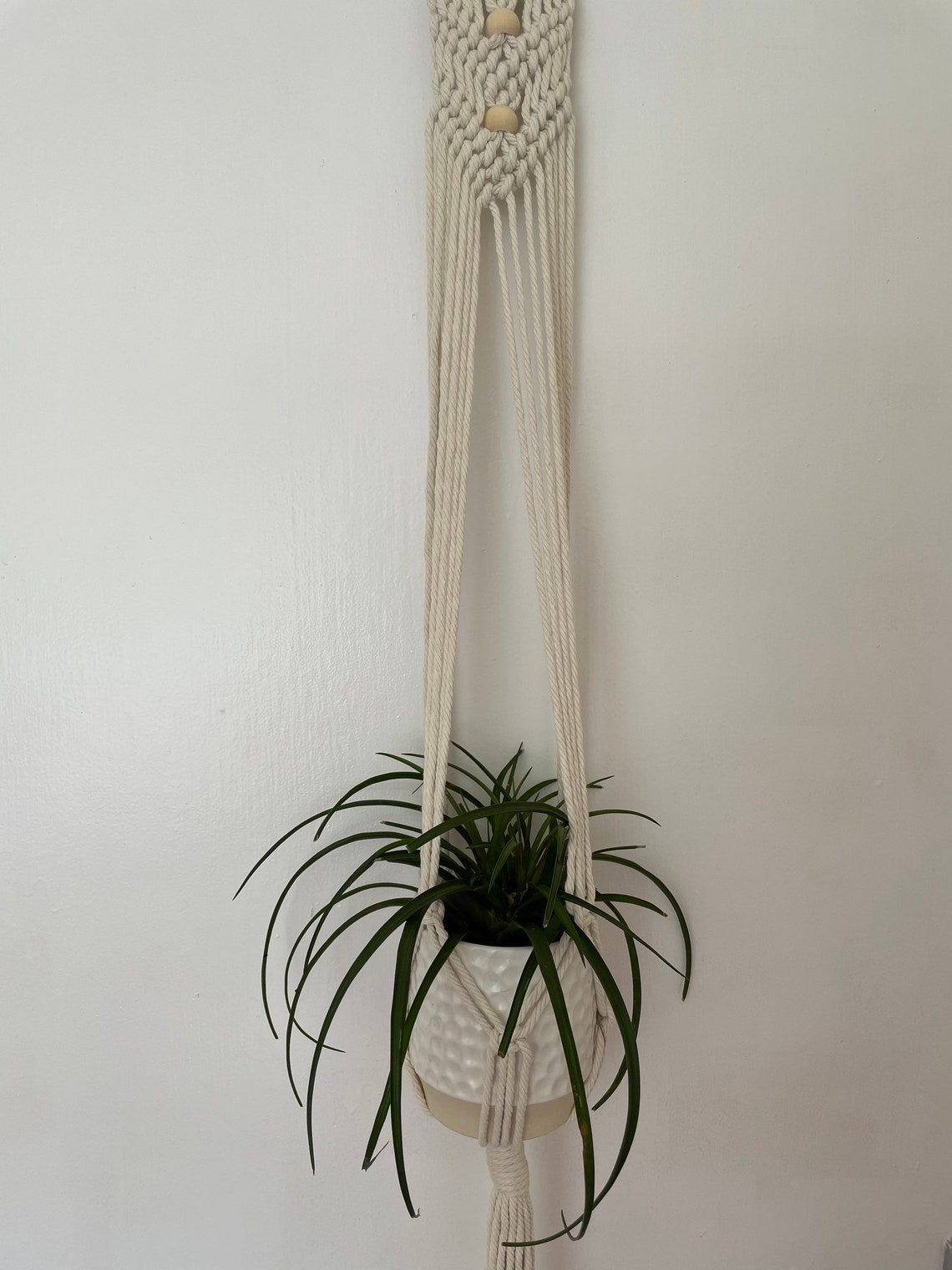 Handmade 100 Cotton Macrame Pot Holder Etsy