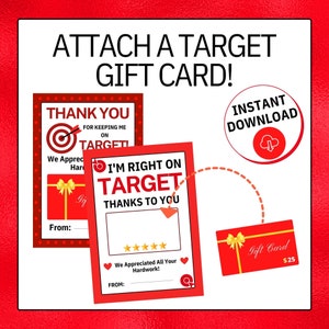 Teacher Appreciation Gift Card Holders Printable Gift | DIGITAL DOWNLOAD