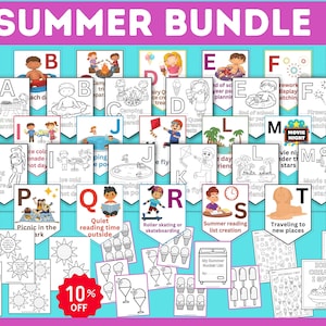 End Of Year Activities Bundle | Summer I SPY | ABC Countdown To Summer | Summer Bucket List | End Of Year Summer Checklists