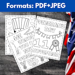 Patriotic Veterans Day Coloring Pages | Patriotic Veterans Day Coloring Sheets | Veterans Day Coloring Book | 11 November Coloring Activity