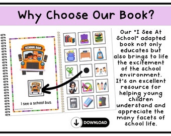 Beginning of the Year Adapted Book – Speech Therapy Activities for School Readiness