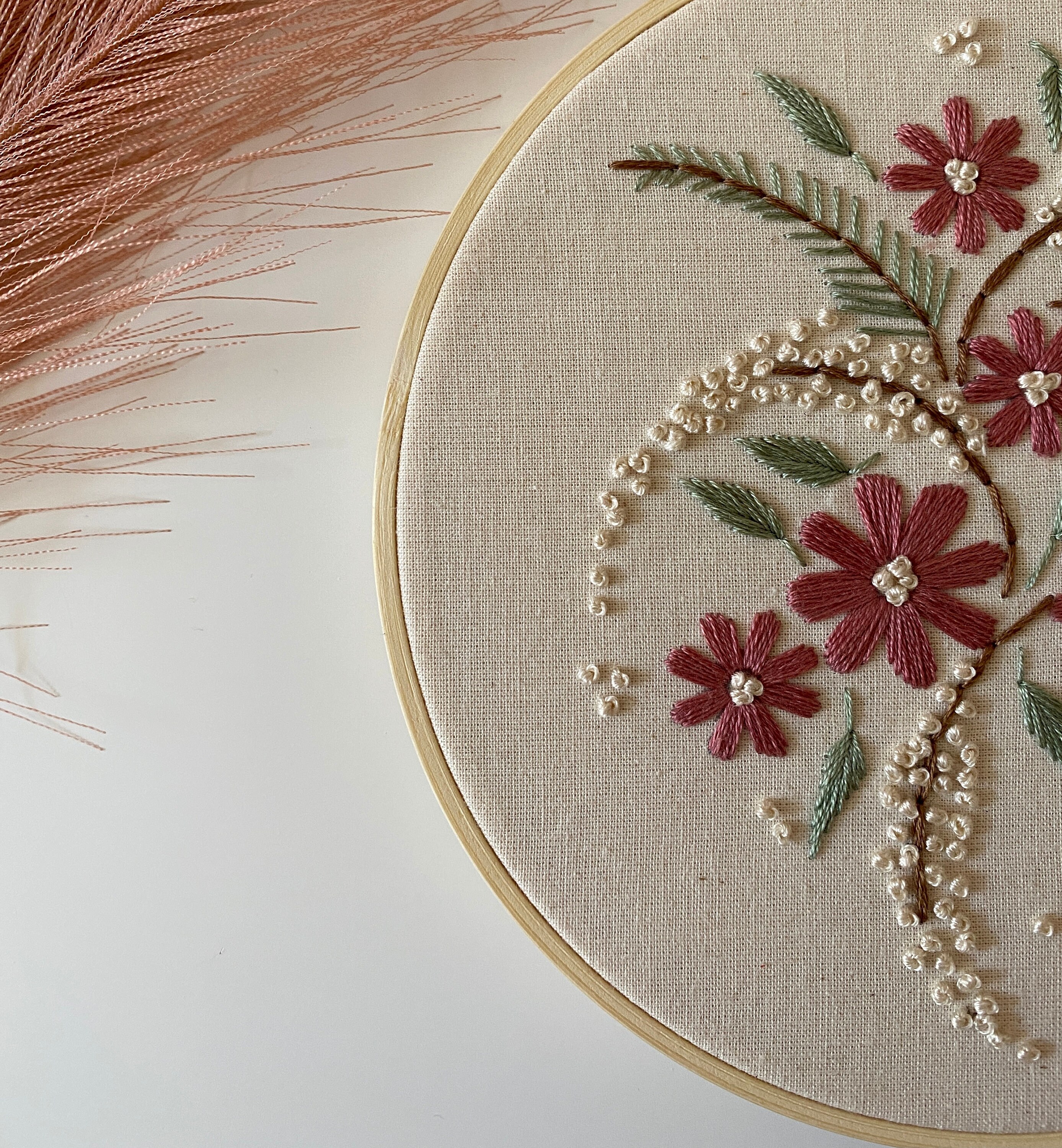 Rustic Daisies Embroidery Pattern: Floral Hoop Art (PDF Pattern) - Etsy