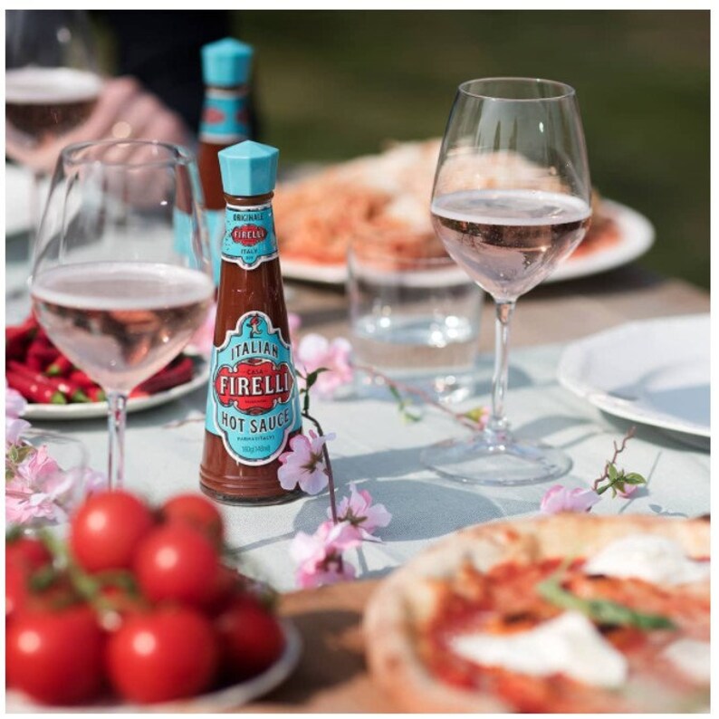 Firelli Italian Hot Sauce for Pizza italy Bottle Etsy