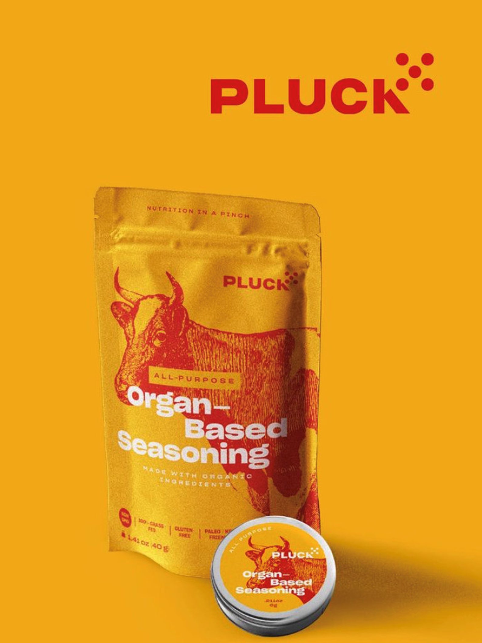 Pluck Freeze Dried Organ Meat & Seasoning Salt Etsy