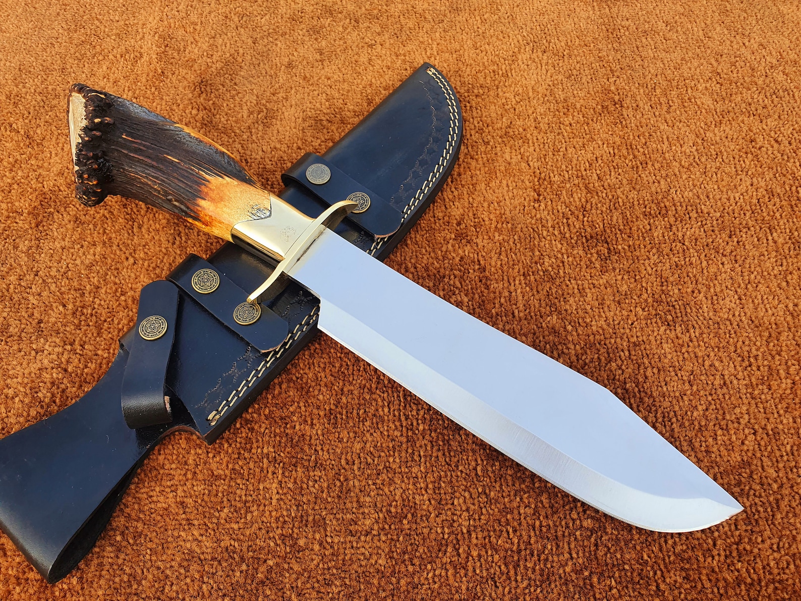 Handmade Inglorious Basterds Aldo Raine Replica Bowie Knife Etsy