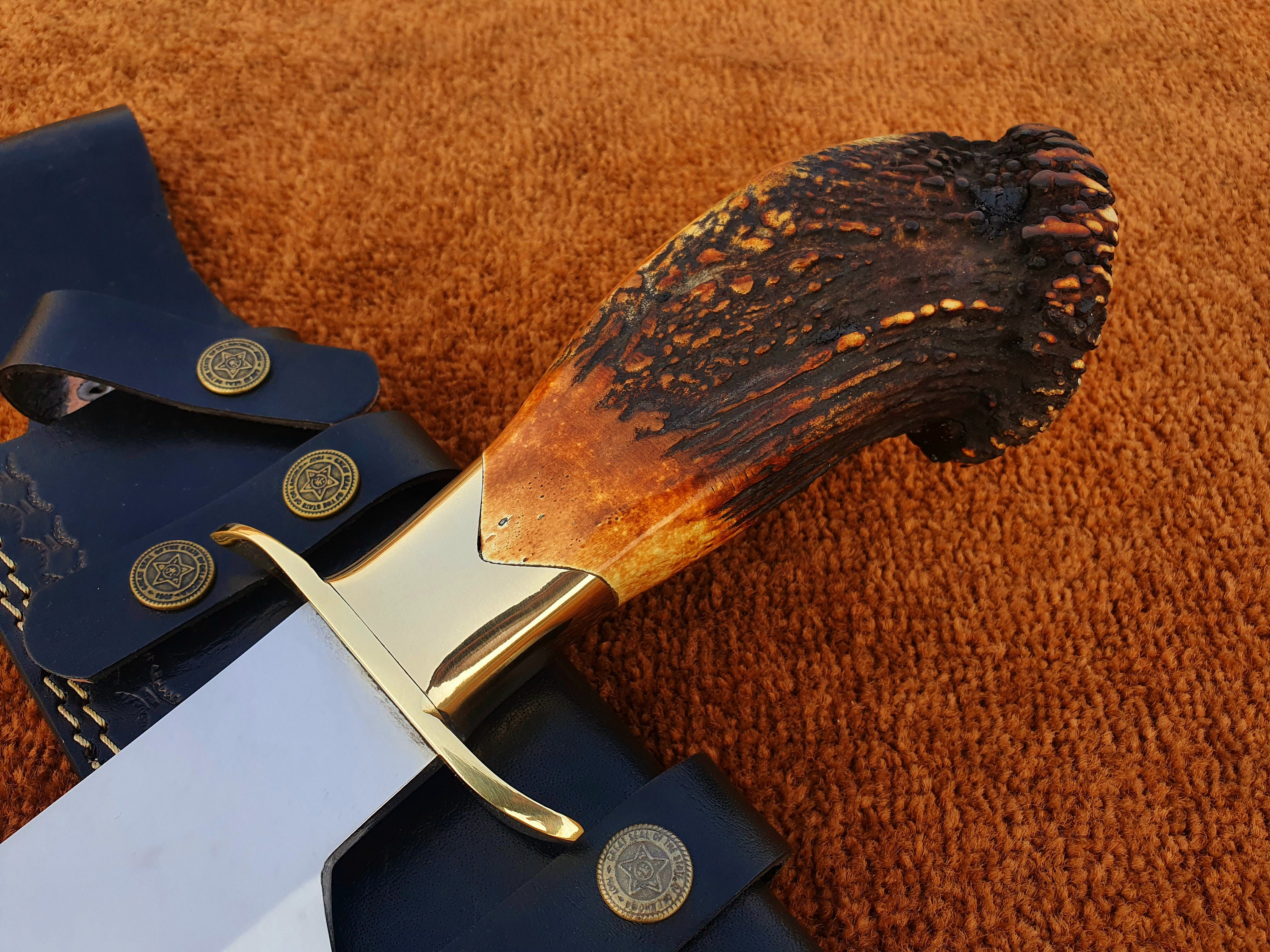 Handmade Inglorious Basterds Aldo Raine Replica Bowie Knife Etsy