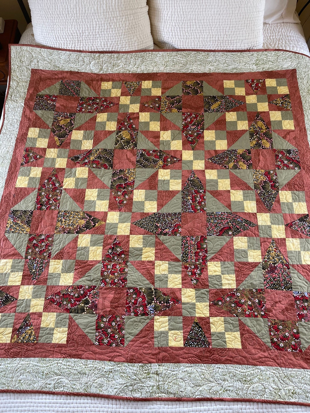 Aboriginal Fabric Quilt Etsy