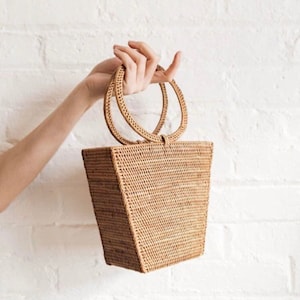 Bali Ethnic Rattan Purse