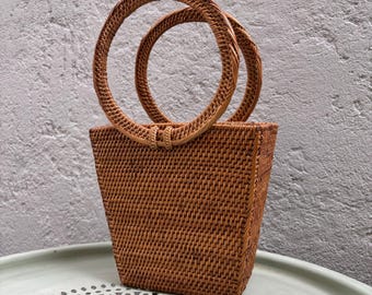 Bali Ethnic Rattan Purse
