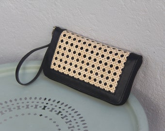 Cartera de pulsera larga: Monedero de mujer con cremallera
