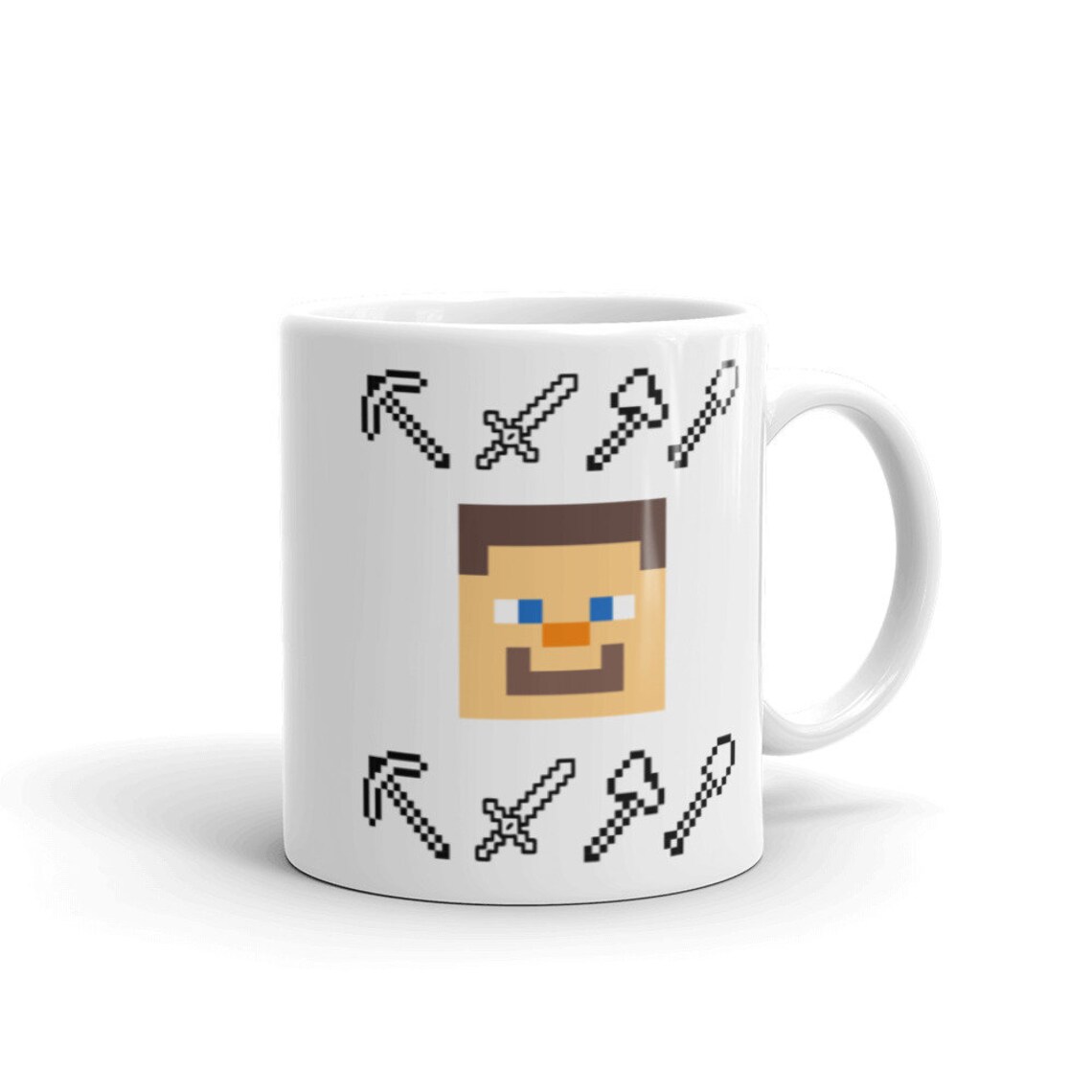 Minecraft mug minecraft gift mug shop coffee mug gamer Etsy