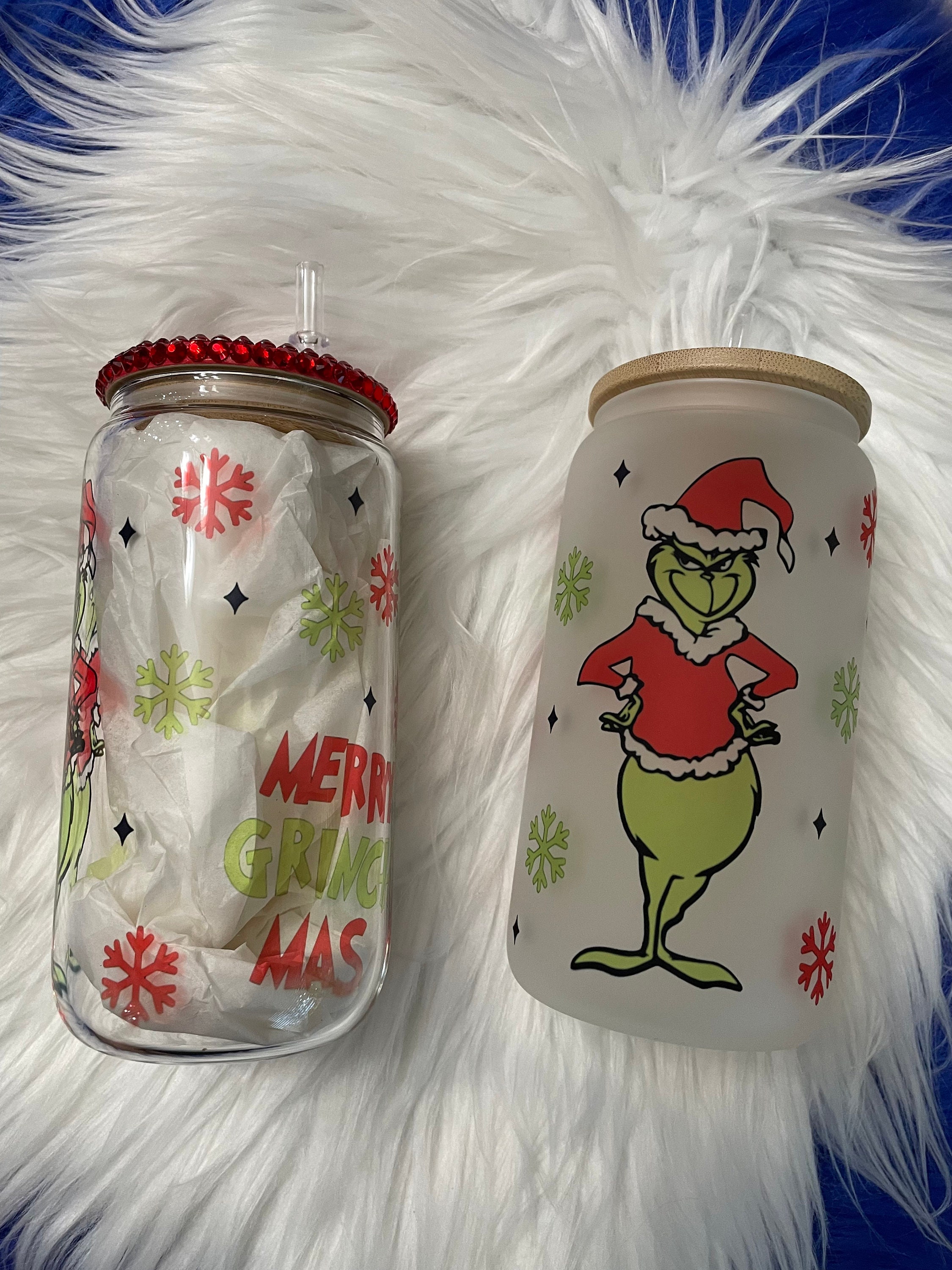 Grinch Straw Covers – Jess' Crafting Co