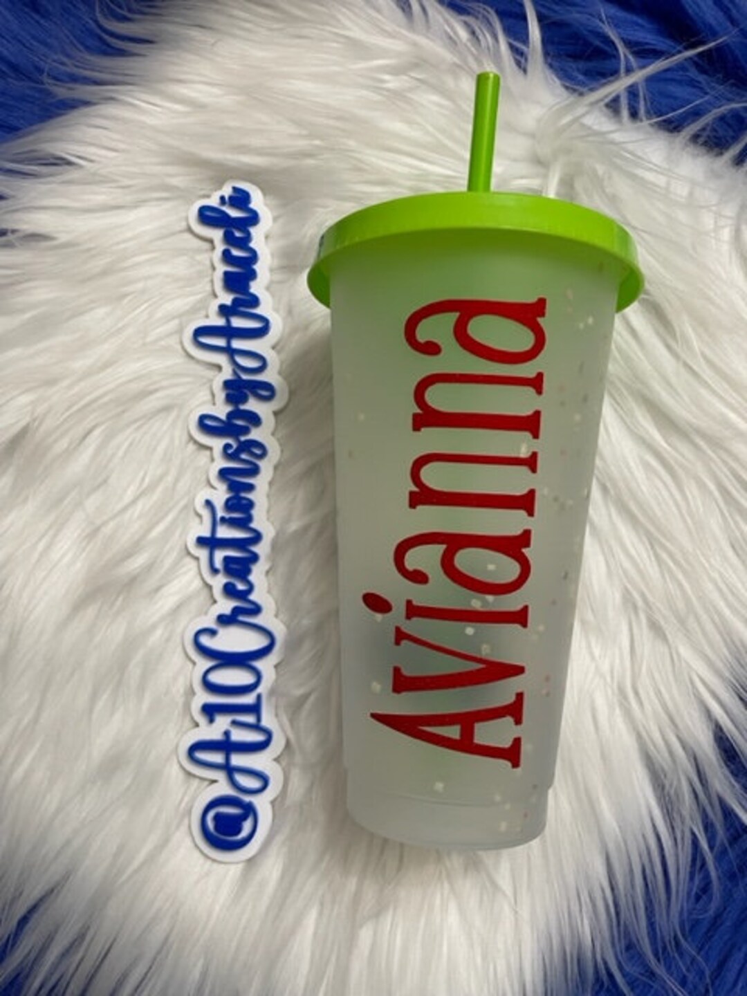 Personalized Color Changing Cold Cup | 24 Oz Vinyl Design - Etsy