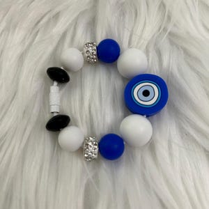 Evil Eye | Tumbler Charm | Protect Your Energy | Blue