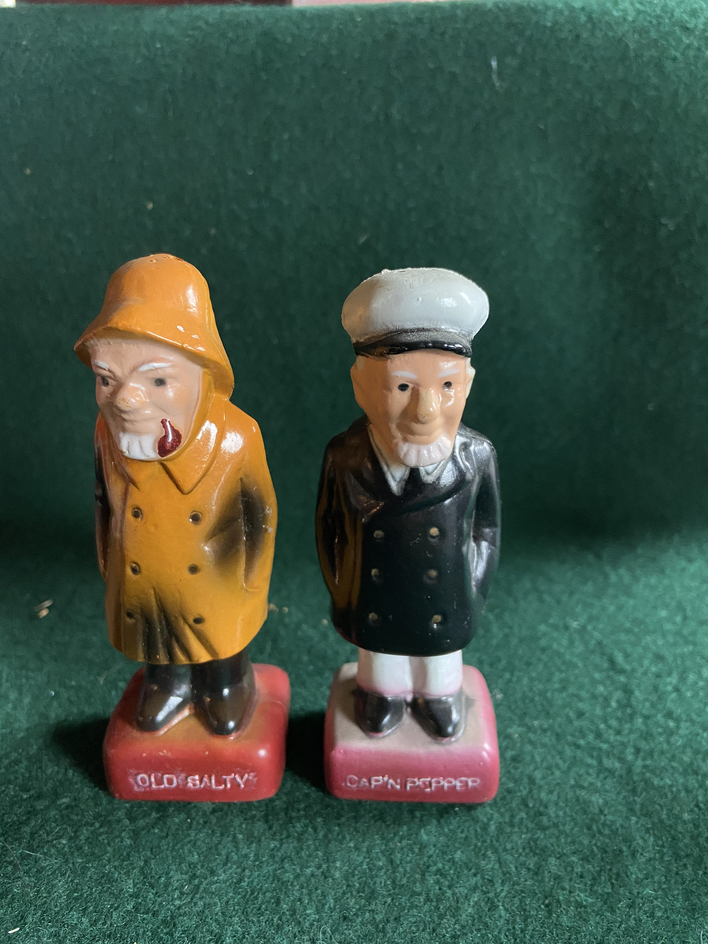 Cap'n Pepper & Old Salty Salt and Pepper Shakers 1960s Etsy