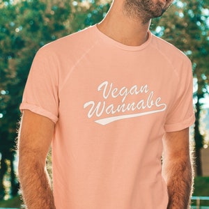 Vegan Wannabe - vegan shirt, vegan t shirt, vegan tshirt, vegan t-shirt, vegan gift, gift for vegan, vegan clothing, funny vegan shirt