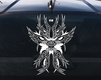 Biblically Accurate Guardian Angel JDM Car Decal Windshield Banner
