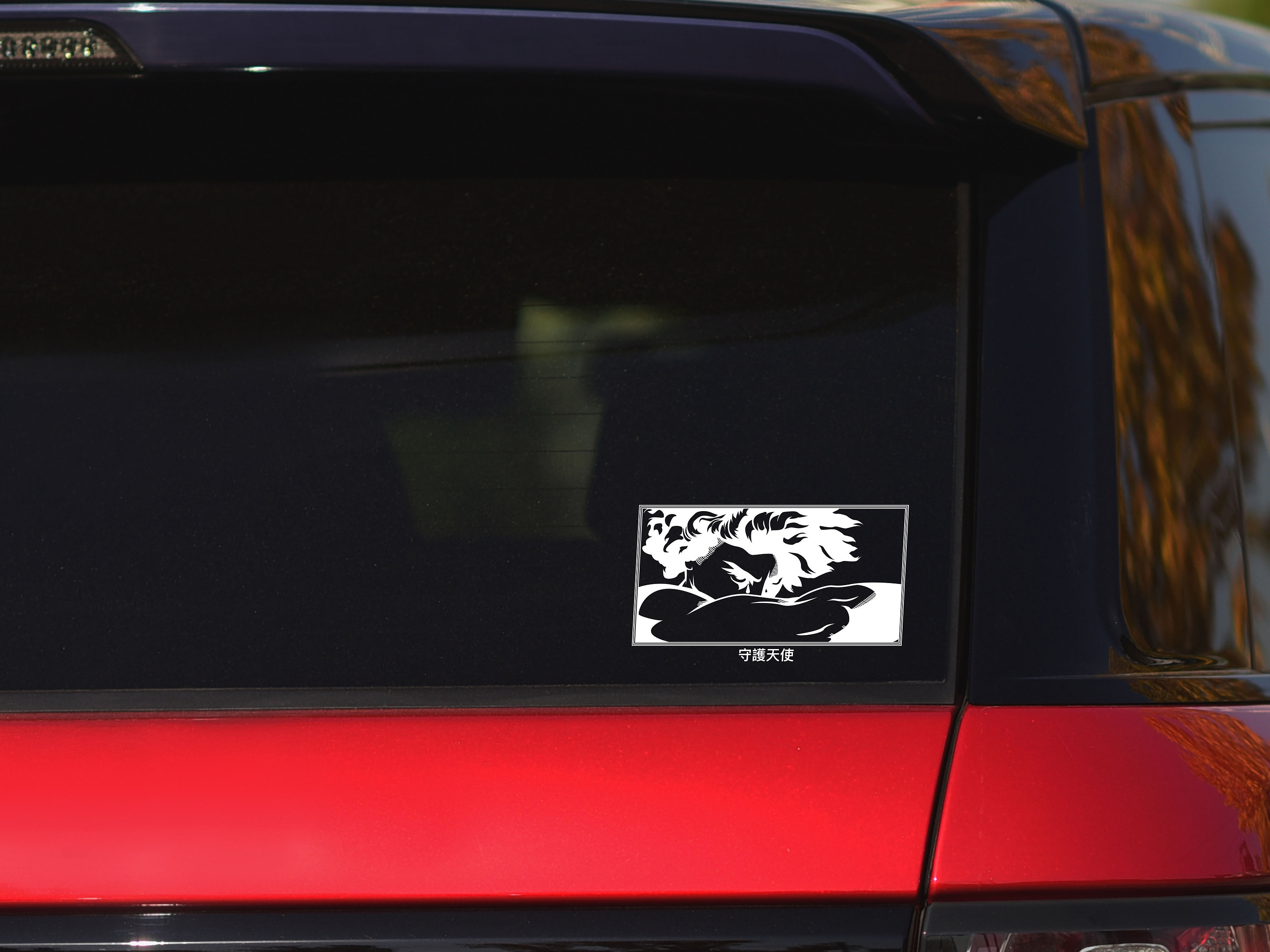 Lucifer Guardian Angel JDM Car Decal Laptop Sticker - Etsy